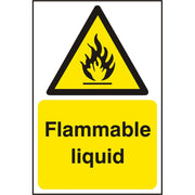 Flammable Liquid S.A.V Sign - IndustraCare