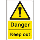 Danger Keep Out S.A.V Sign - IndustraCare