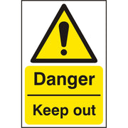 Danger Keep Out S.A.V Sign - IndustraCare