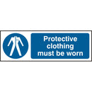 Protective Clothing Must Be Worn S.A.V Sign - IndustraCare