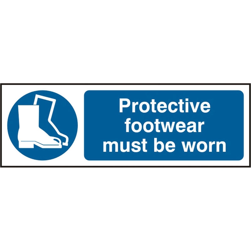 Protective Footwear Must Be Worn R.P.V.C Sign - IndustraCare