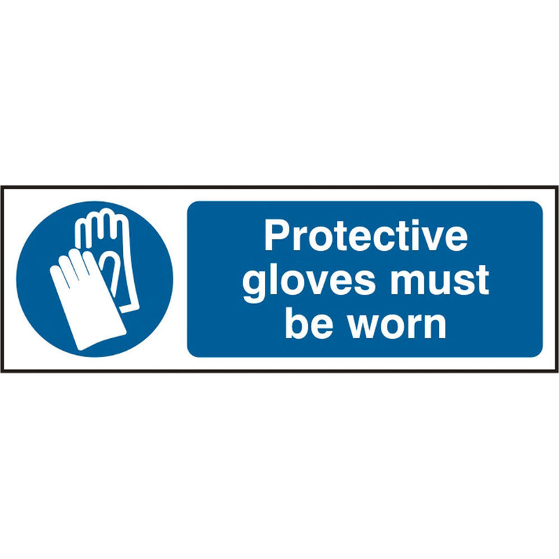 Protective Gloves Must Be Worn S.A.V Sign - IndustraCare