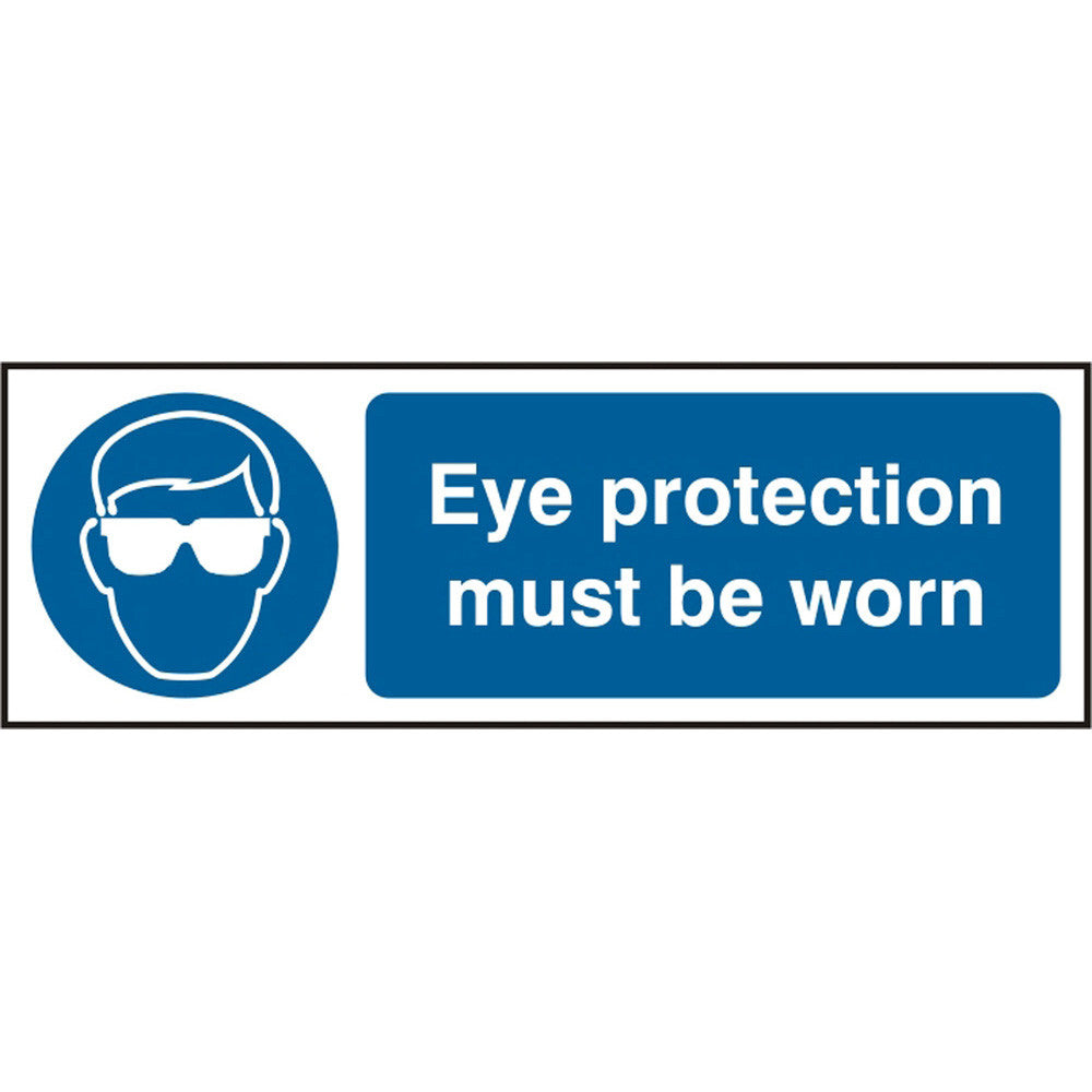 Eye Protection Must Be Worn R.P.V.C Sign | IndustraCare