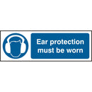 Ear Protection Must Be Worn S.A.V Sign - IndustraCare