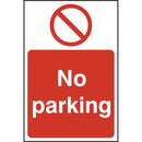No Parking RPVC Safety Sign - IndustraCare