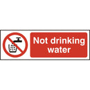 Not Drinking Water S.A.V Safety Sign - IndustraCare