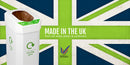 UK Combin Recycled Cardboard Bin - Pack of 5 - IndustraCare