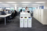UK Combin Recycled Cardboard Bin - Pack of 5 - IndustraCare