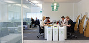 UK Combin Recycled Cardboard Bin - Pack of 5 - IndustraCare