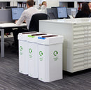 UK Combin Recycled Cardboard Bin - Pack of 5 - IndustraCare