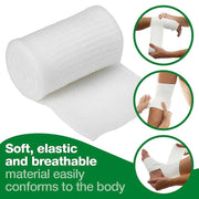 HypaBand Conforming Bandages Small 5cm x 4m - Pack of 6 - IndustraCare
