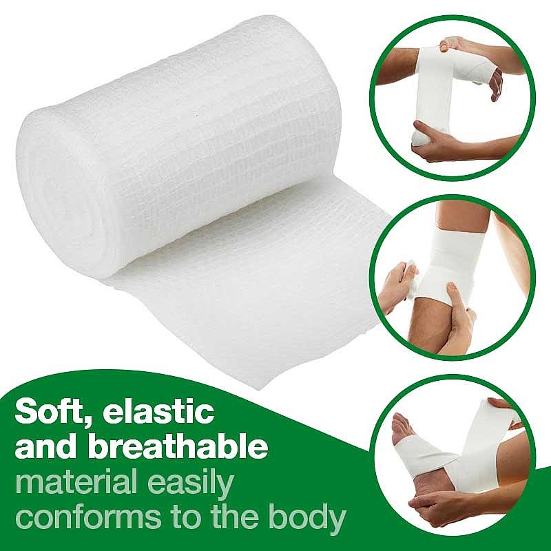 HypaBand Conforming Bandages Small 5cm x 4m - Pack of 6 - IndustraCare