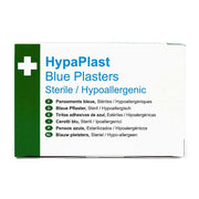 HypaPlast Blue Visually Detectable Plasters Assorted Pack of 100 - IndustraCare