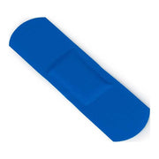 HypaPlast Blue Visually Detectable Plasters Assorted Pack of 100 - IndustraCare