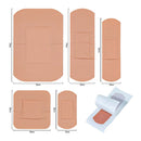 HypaPlast Pink Washproof Plasters Assorted Pack of 100 - IndustraCare
