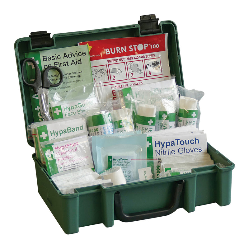 British Standard Compliant Economy Workplace First Aid Kit (Small) - IndustraCare