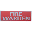 Fire Warden Reflective Back Panel - IndustraCare