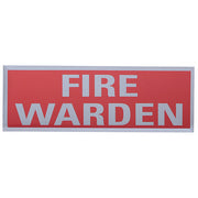 Fire Warden Reflective Back Panel - IndustraCare