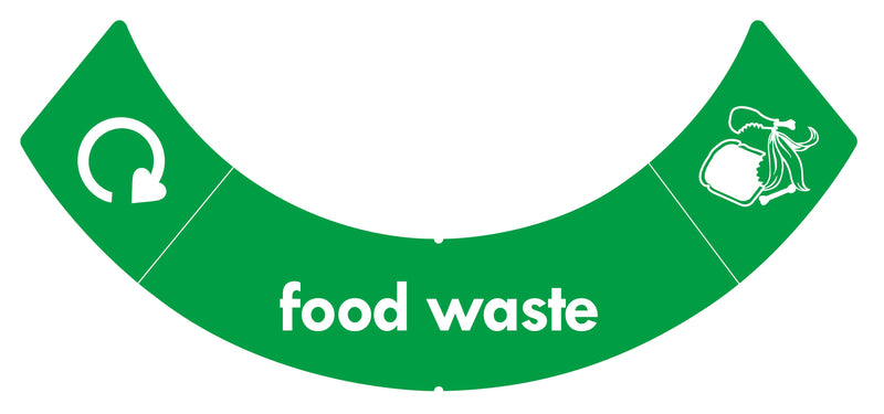 uBin Sticker - Food Waste - IndustraCare