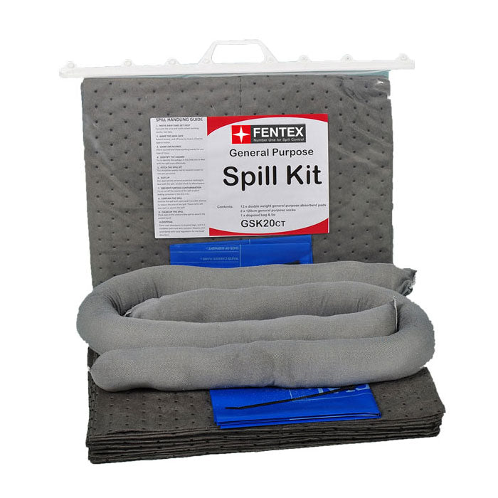 Fentex General Purpose Spill Kit 20ltr - IndustraCare