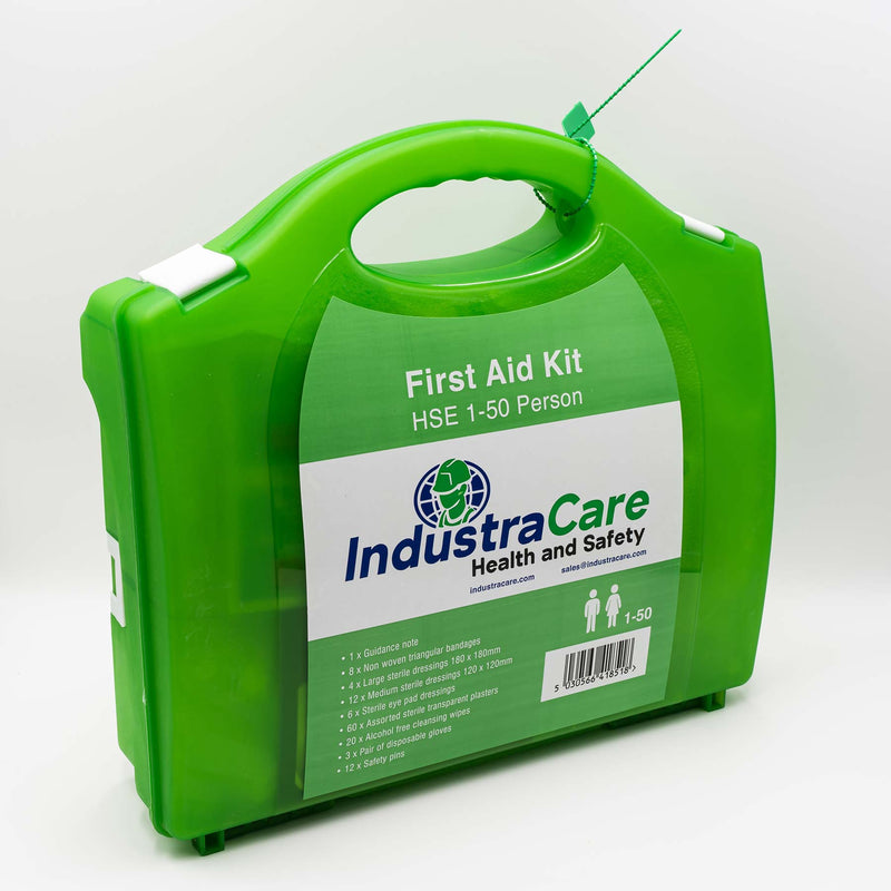 IndustraCare 1-50 Person Economy HSE Standard First Aid Kit (Large) - IndustraCare