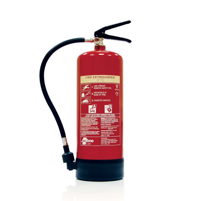 JacTone AFFF Foam Fire Extinguisher 6Ltr - IndustraCare