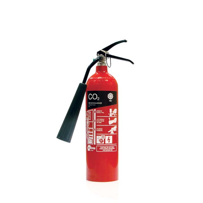 JacTone CO2 Fire Extinguisher 2kg - IndustraCare