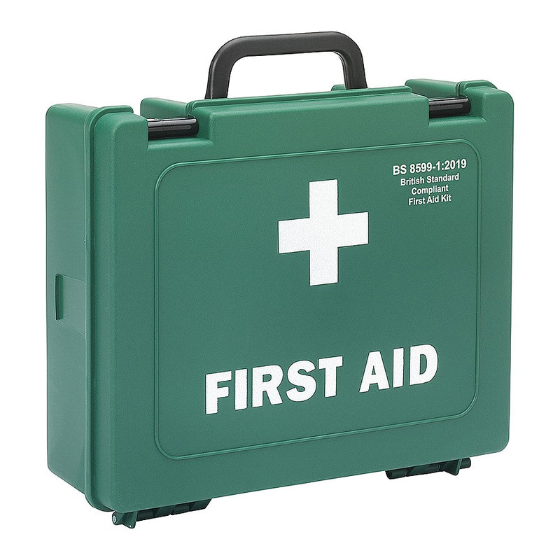 British Standard Compliant Economy Workplace First Aid Kit (Medium) - IndustraCare