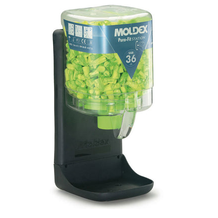 Moldex Dispensing Station 7700 Pura-Fit Disposable Ear Plugs - 250 Pairs Ear Plugs
