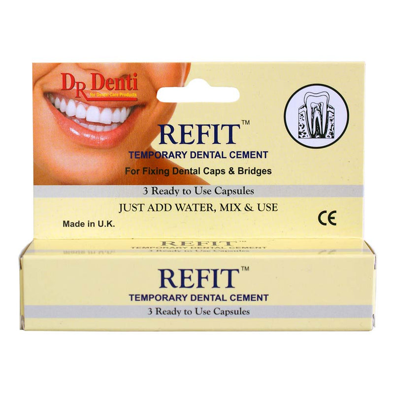Dr Denti Refit Temporary Dental Cement - IndustraCare