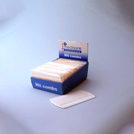 Medisure Double Sided Nit Comb - Single