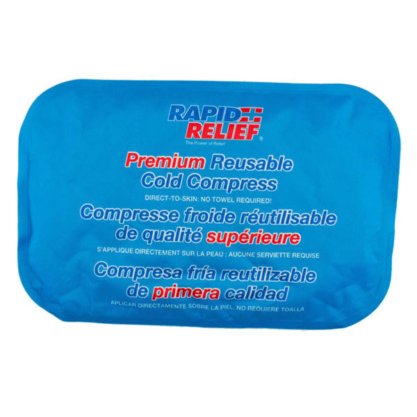 Rapid Relief Premium Reusable Cold Compress 8" x 12" - IndustraCare