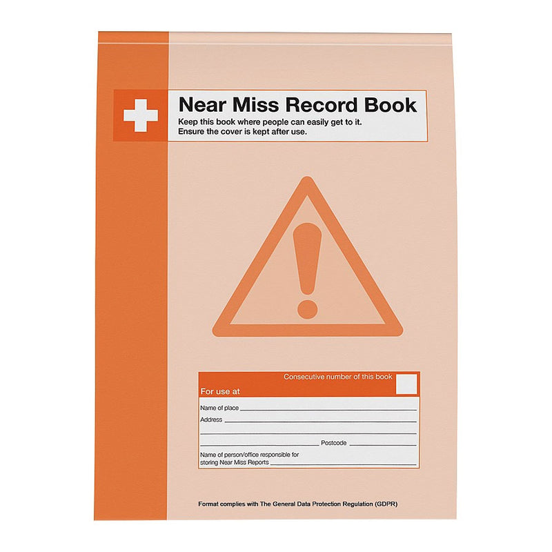 Near Miss Record Book - A4 - IndustraCare
