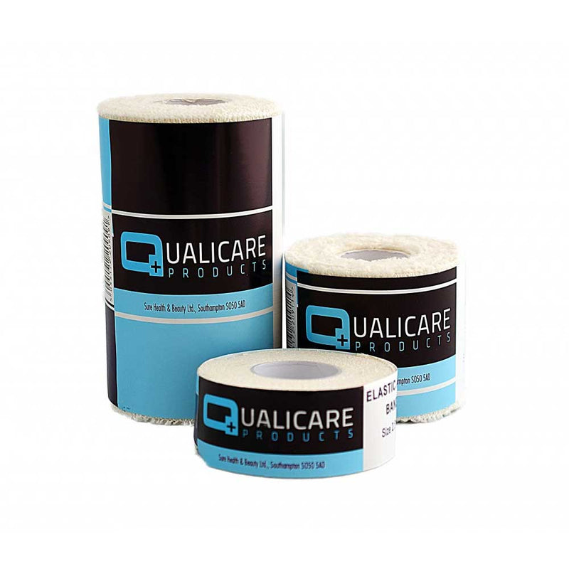 Qualicare Elastic Adhesive Bandage 2.5cm x 4.5m - IndustraCare