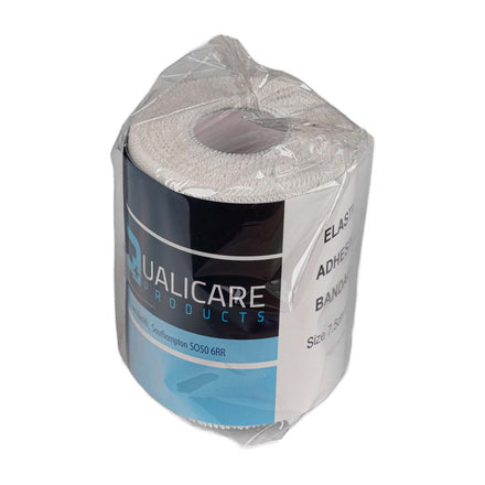 Qualicare Elastic Adhesive Bandage 7.5cm x 4.5m
