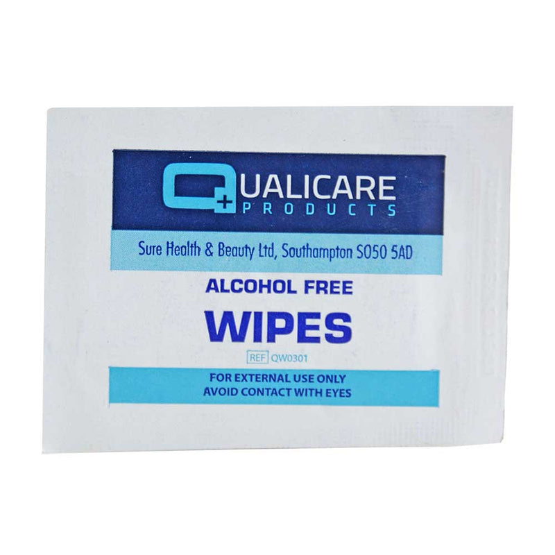 Qualicare Alcohol Free Cleansing Wipes - Box of 100 - IndustraCare