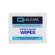 Qualicare Sterile Saline Cleansing Wipes - Box of 100 - IndustraCare