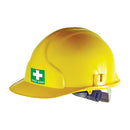 First Aider Helmet Sticker - 5 x 5cm (Pack of 10) - IndustraCare