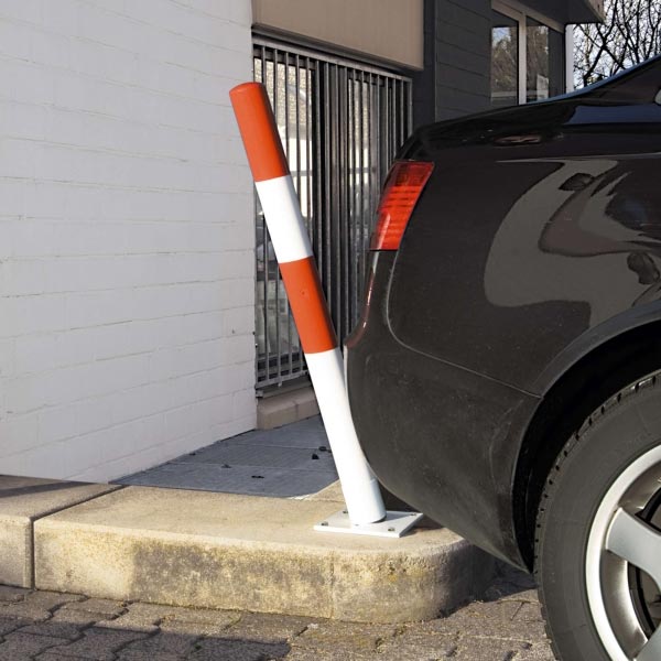 Traffic-Line Spring Loaded Barrier Post | IndustraCare