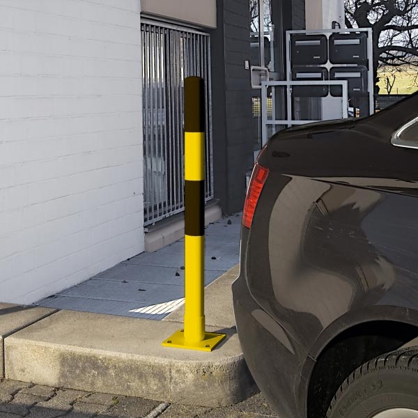Traffic-Line Spring Loaded Barrier Post | IndustraCare