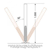 Traffic-Line Spring Loaded Barrier Post - IndustraCare
