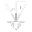 Traffic-Line Spring Loaded Barrier Post - IndustraCare