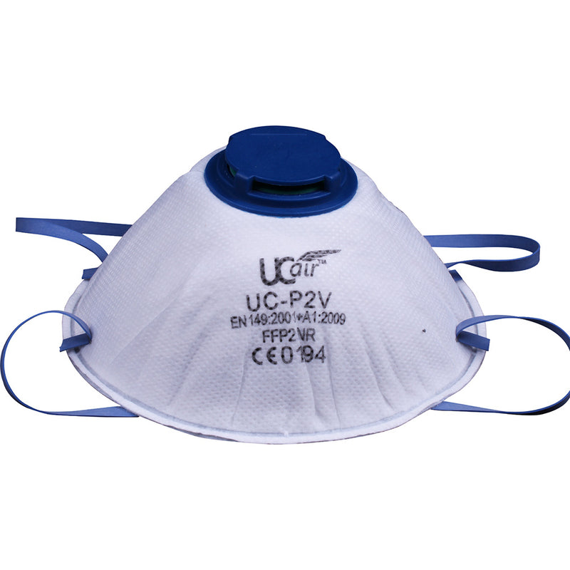 UCI FFP2 Disposable Valved Cup Mask x20 - IndustraCare