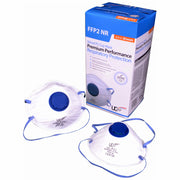 UCI FFP2 Disposable Valved Cup Mask x20 - IndustraCare
