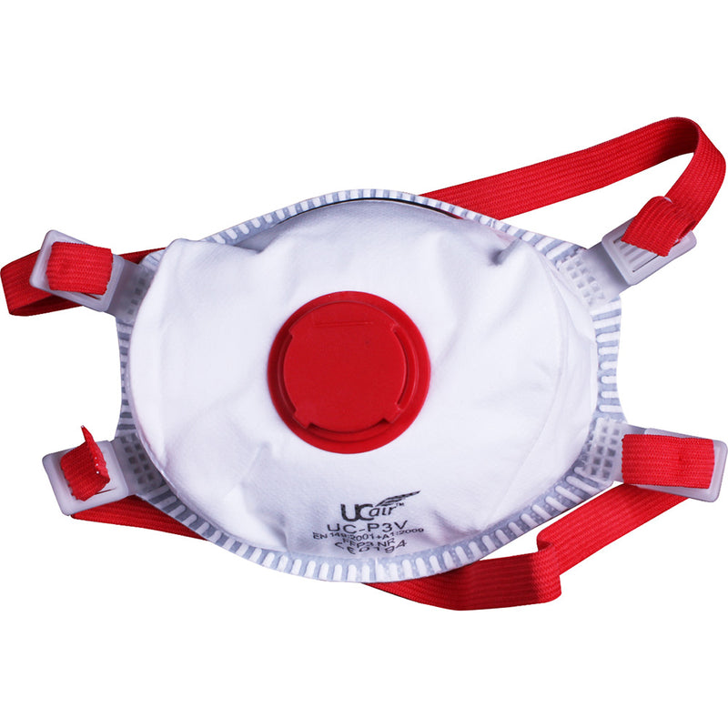 UCI FFP3 Disposable Valved Cup Mask x10 - IndustraCare