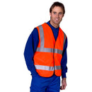 Hi Vis EN471 Vest Orange - IndustraCare