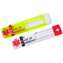 Worker Emergency ID with data window - IndustraCare