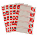 Vital ID Hard Hat ID Temporary Stickers - IndustraCare
