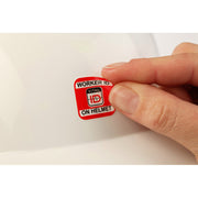 Vital ID Hard Hat ID Temporary Stickers - IndustraCare