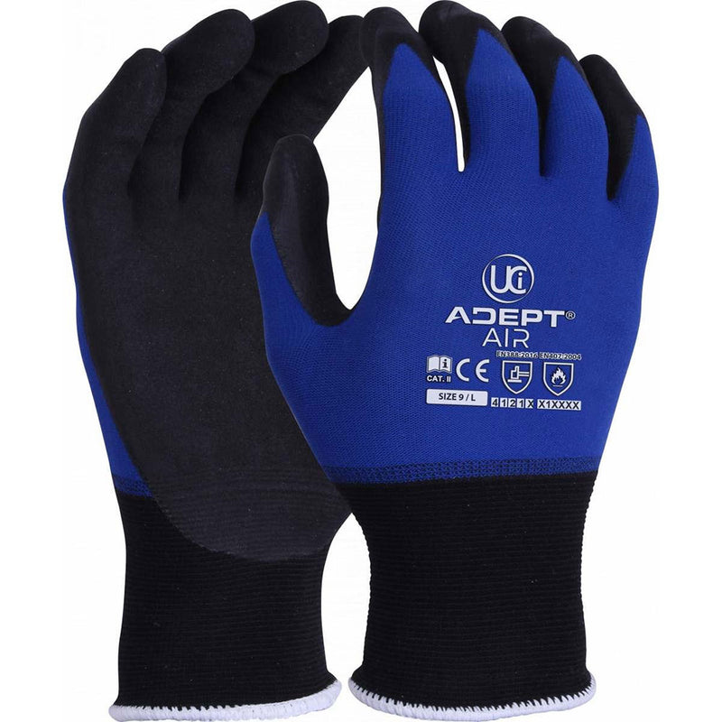 Adept AIR Ultra Lightweight NFT Coated Gloves - IndustraCare